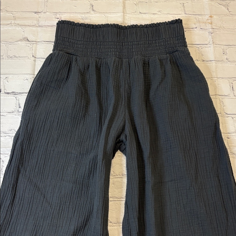 Anthropologie Wide-Leg Gauze Pants - Picture 5 of 16
